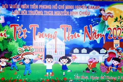 TRƯỜNG THCS NGUYỄN ĐÌNH CHIỂU, RỘN RÀNG TỔ CHỨC ” VUI TẾT TRUNG THU” CẤP TRƯỜNG CHO HỌC SINH – ĐỘI VIÊN